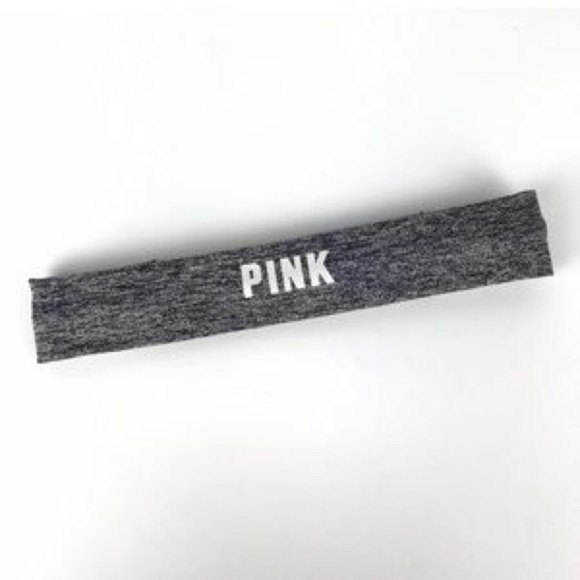 NWOT  Victoria’s Secret PINK Gray Headband - LIMITED EDITION
